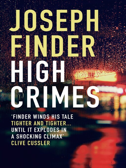 Title details for High Crimes by Joseph Finder - Available